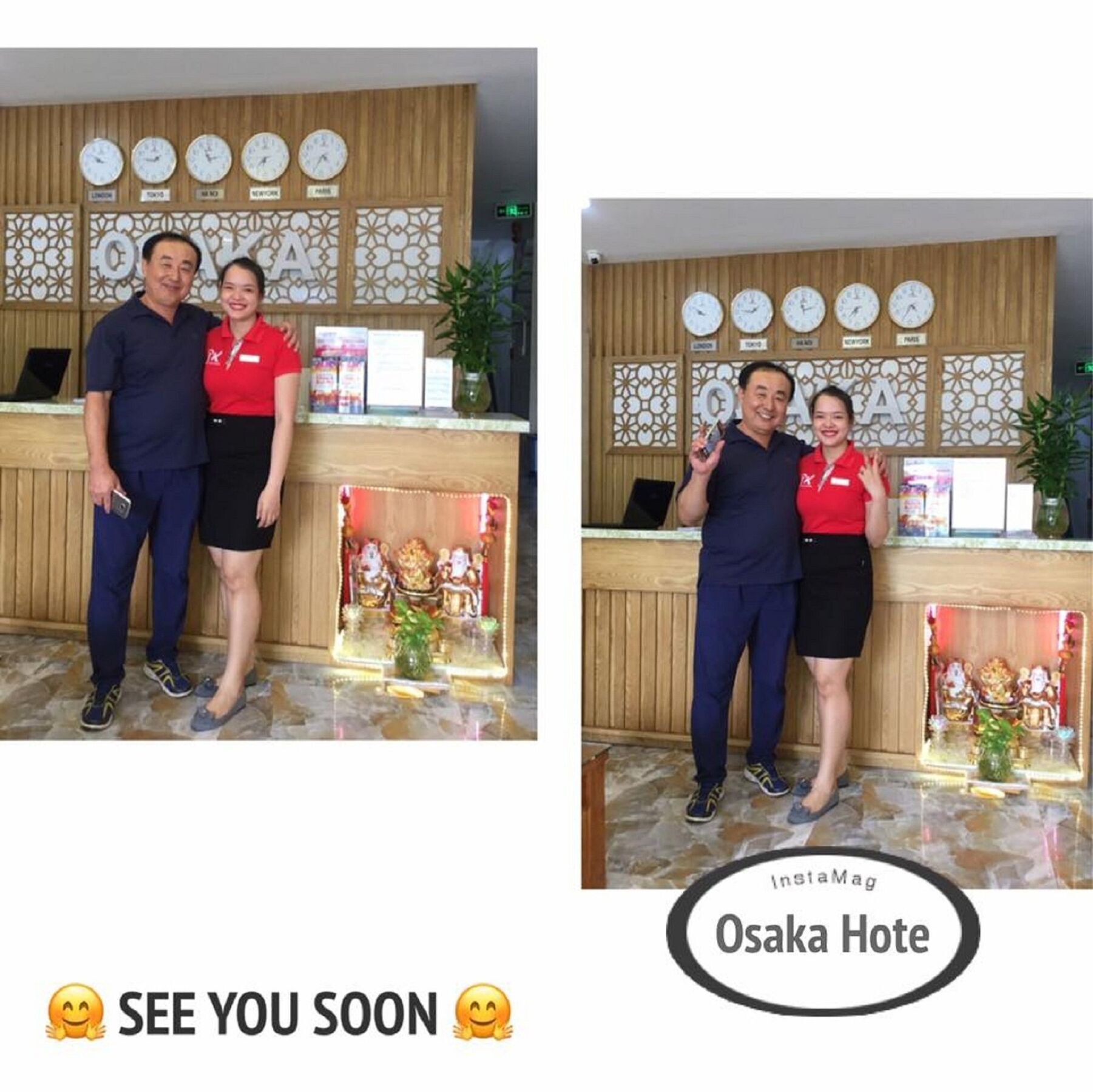 Osaka Hotel Da Nang Bagian luar foto